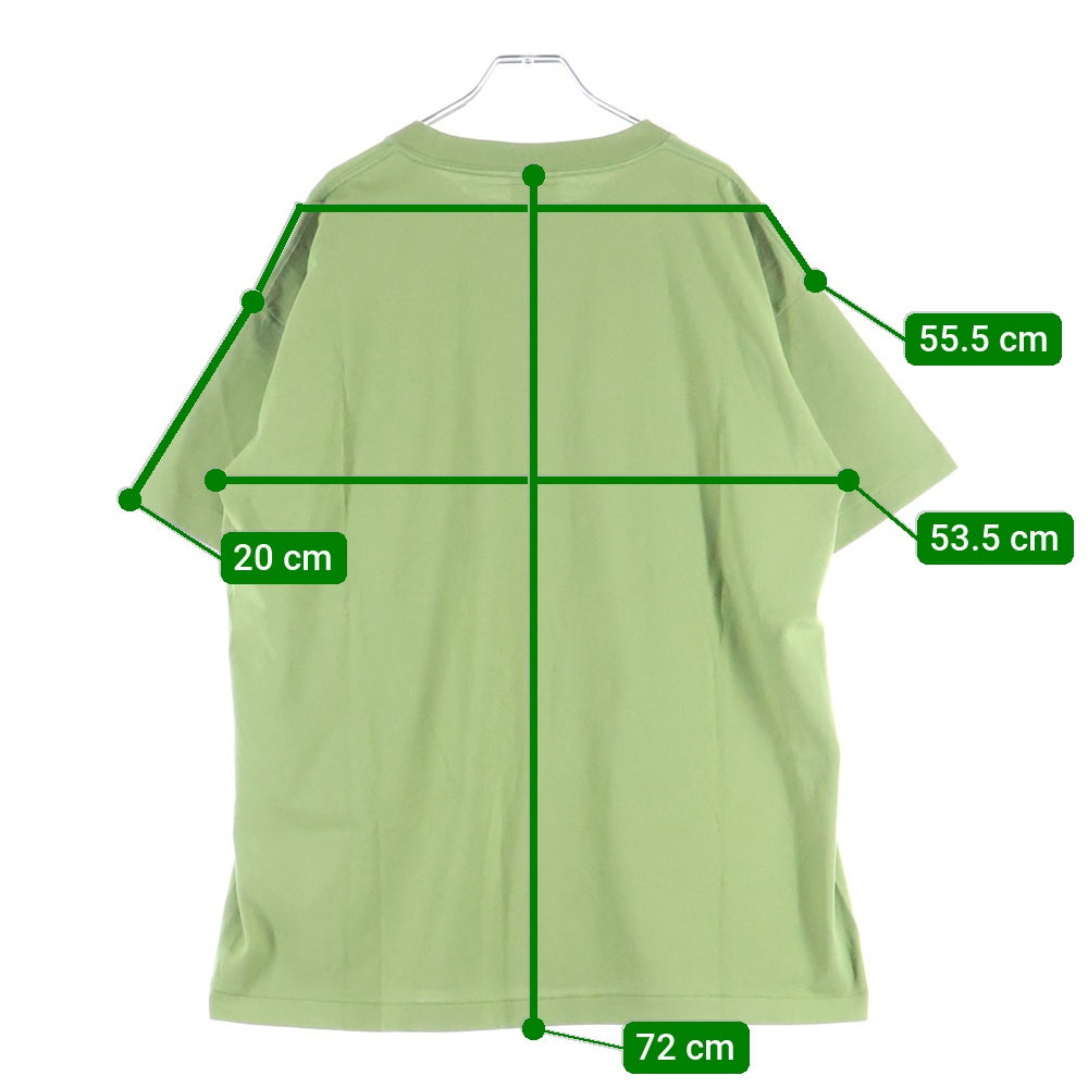 BoTT(ボット) キャラクタープリント クルーネック 半袖Tシャツ カットソー グリーン 253BoTT59
