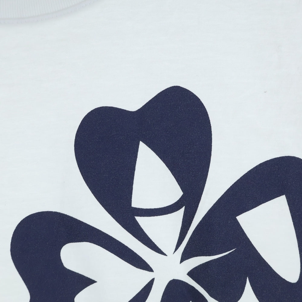 Mardi Mercredi(マルディメクルディ) 24SS CLOVERMARDI クローバープリント クルーネック 半袖Tシャツ カットソー ホワイト レディース