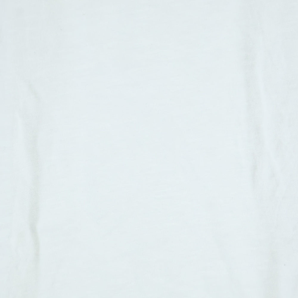 Mardi Mercredi(マルディメクルディ) 24SS CLOVERMARDI クローバープリント クルーネック 半袖Tシャツ カットソー ホワイト レディース