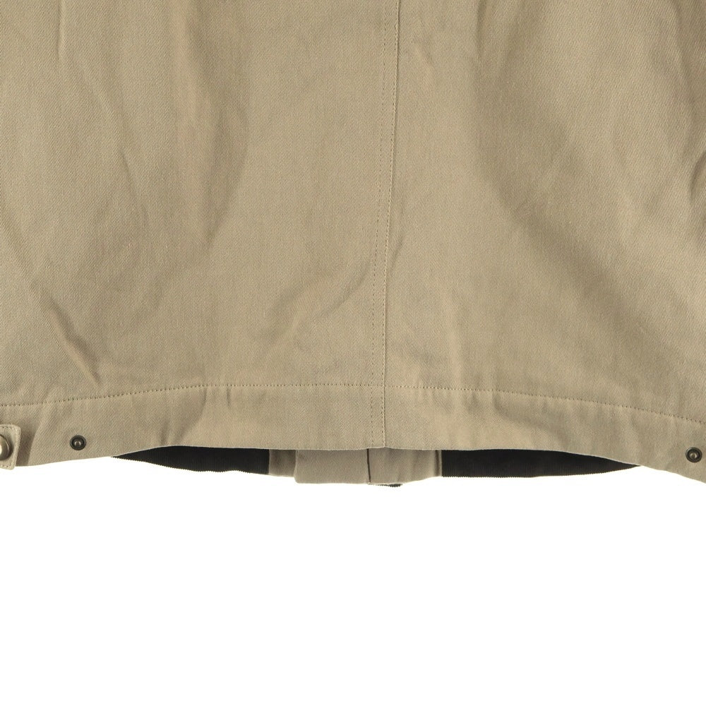 NO BRAND(ノーブランド) CITYBREEZE シティーブリーズ コーデュロイカラー 中綿 コットン ワークジャケット カバーオール ベージュ CUG3JK02
