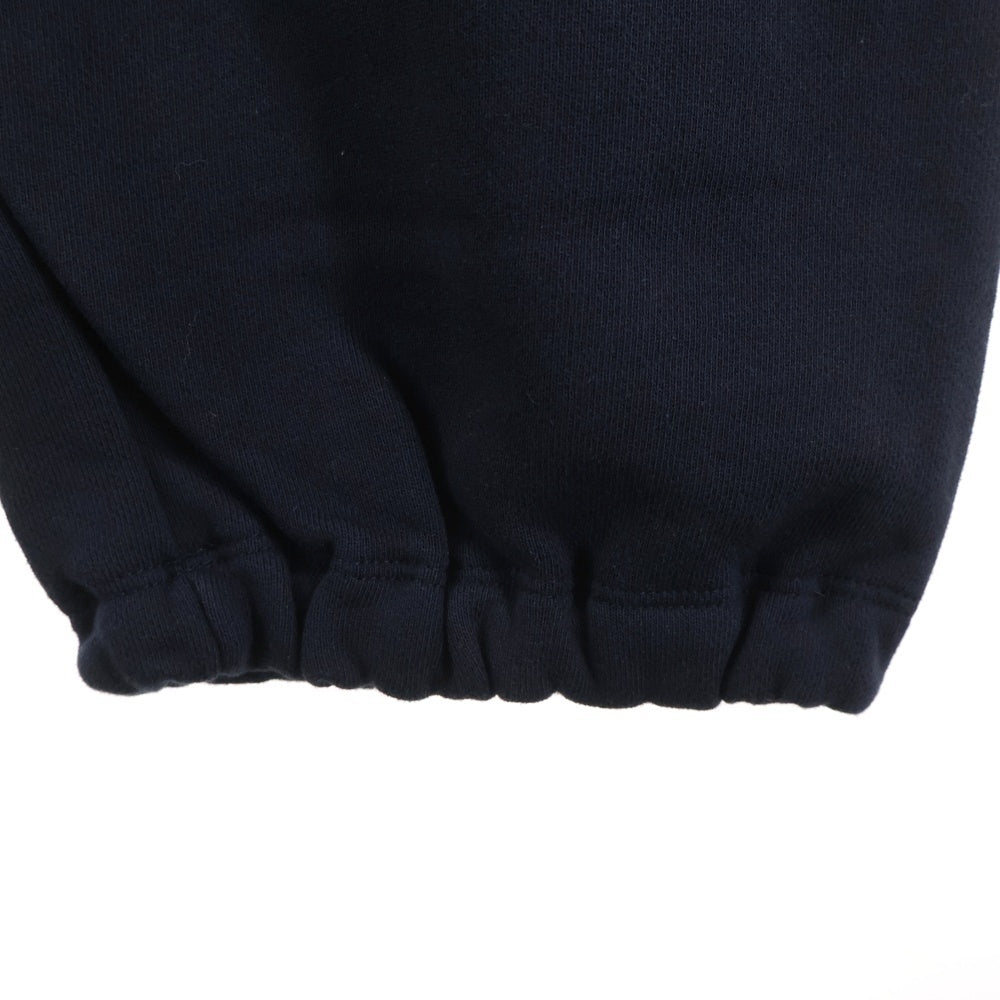 Mardi Mercredi(マルディメクルディ) CLOVERMARDI クローバー刺繍 コットン スウェットパンツ ネイビー レディース