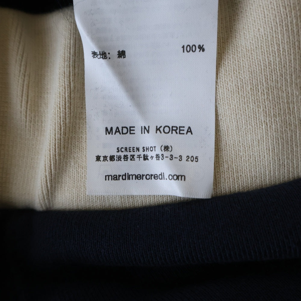 Mardi Mercredi(マルディメクルディ) CLOVERMARDI クローバー刺繍 コットン スウェットパンツ ネイビー レディース