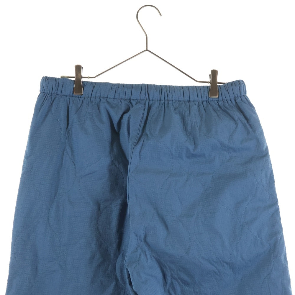 NO BRAND(ノーブランド) WHIMSIC(ウィムジック）NYLON RIPSTOP QUILTING PANTS ナイロンリップストップキルティングパンツ ブルー KAZ2022402A0001 レディース