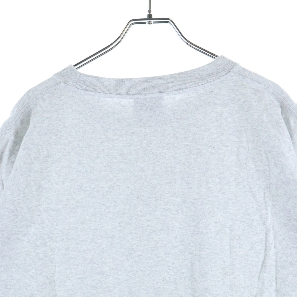 BoTT(ボット) 23SS ALPHABET TEE アルファベット フロントプリントTシャツ 半袖クルーネックカットソー グレー