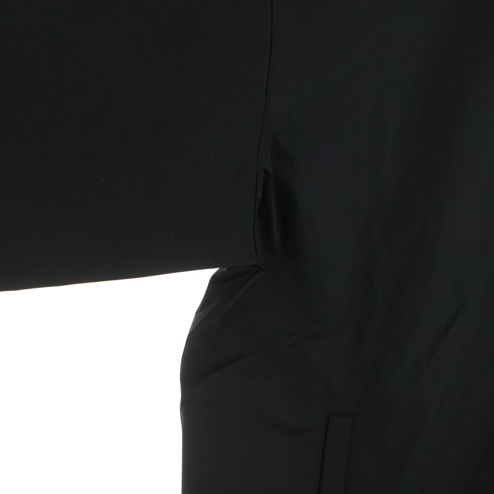 NO BRAND(ノーブランド) JACK BUNNY(ジャックバニー) ハーフスナップ 長袖ナイロンシャツ ブラック 262-4221905