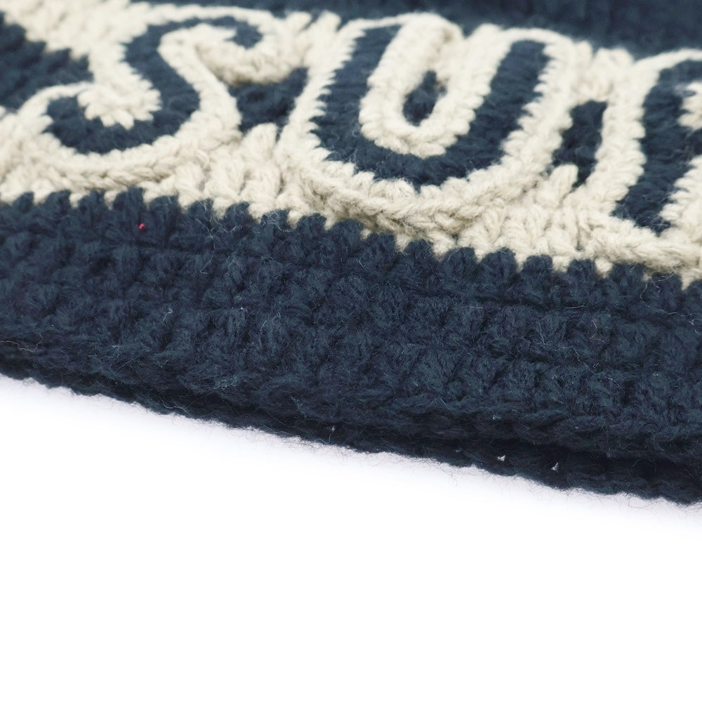 SUPREME(シュプリーム) 25AW Crochet Logo Beanie クロシェ ロゴビーニー ニットキャップ ブラック