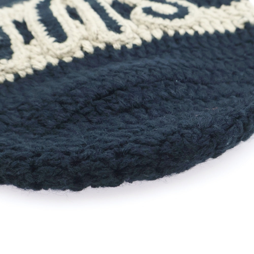SUPREME(シュプリーム) 25AW Crochet Logo Beanie クロシェ ロゴビーニー ニットキャップ ブラック