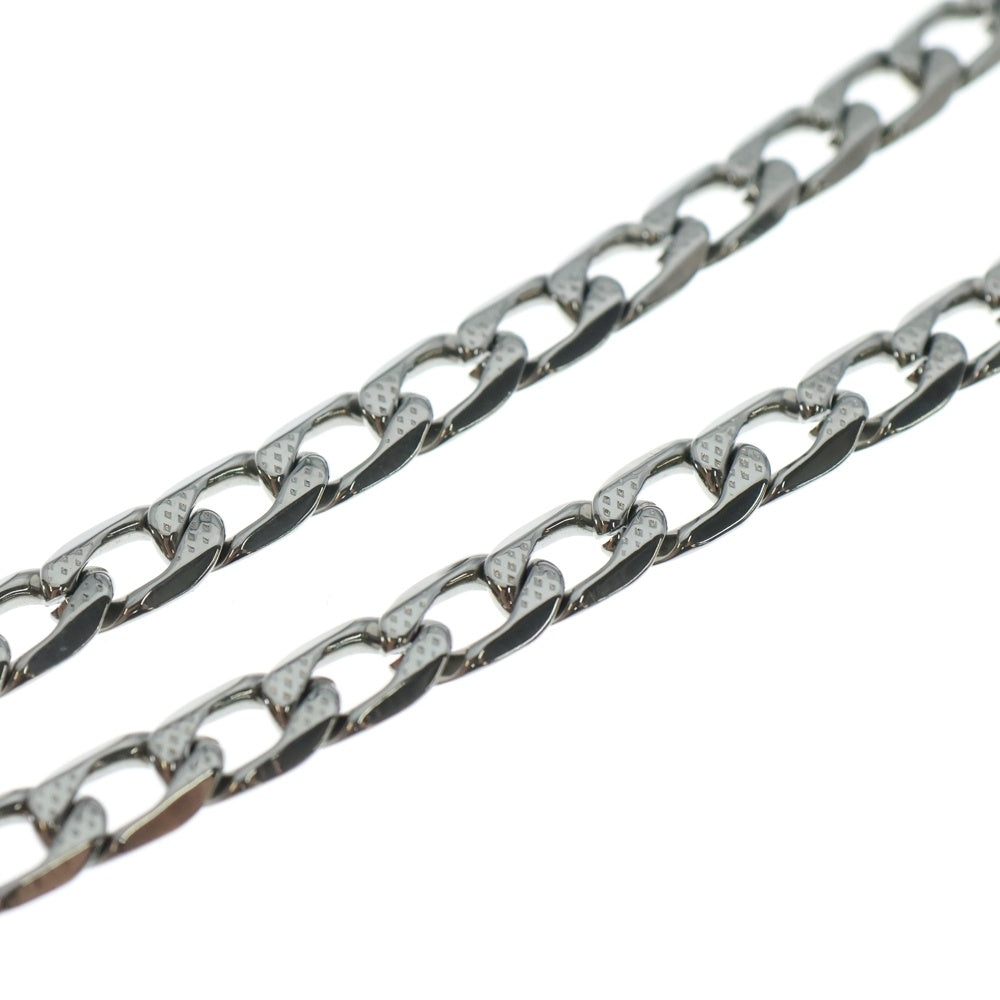 DIESEL(ディーゼル) STEEL NECKLACE Dロゴ チェーンネックレス シルバー/ゴールド DX1343 レディース