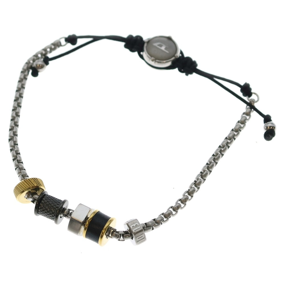 DIESEL(ディーゼル) チェーンブレスレット シルバー/ゴールド DX1392