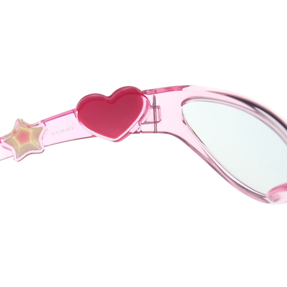 GENTLE MONSTER(ジェントルモンスター) GUMMY PC12 グミ テンプル装飾 オーバルレンズ サングラス アイウェア 眼鏡 ピンク レディース
