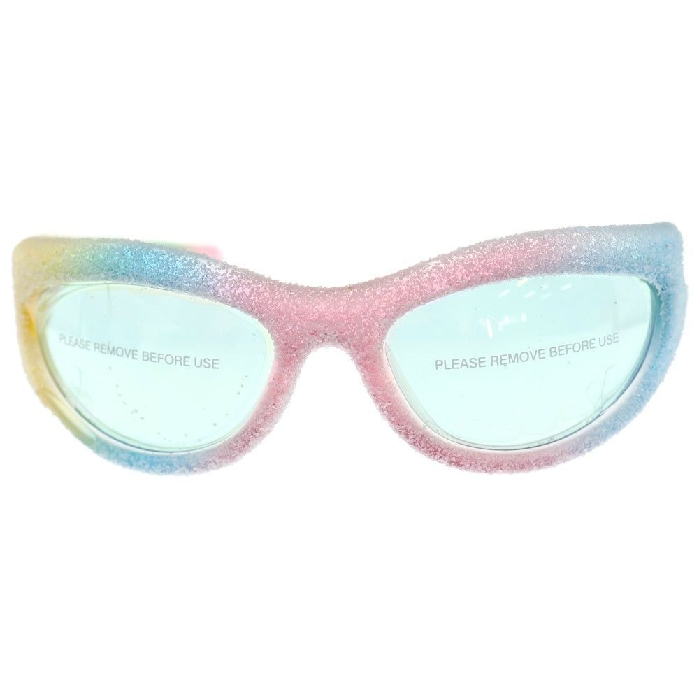 GENTLE MONSTER(ジェントルモンスター) 24SS YUMMY MG1 ヤミー グミモチーフ オーバルサングラス メガネ レインボー