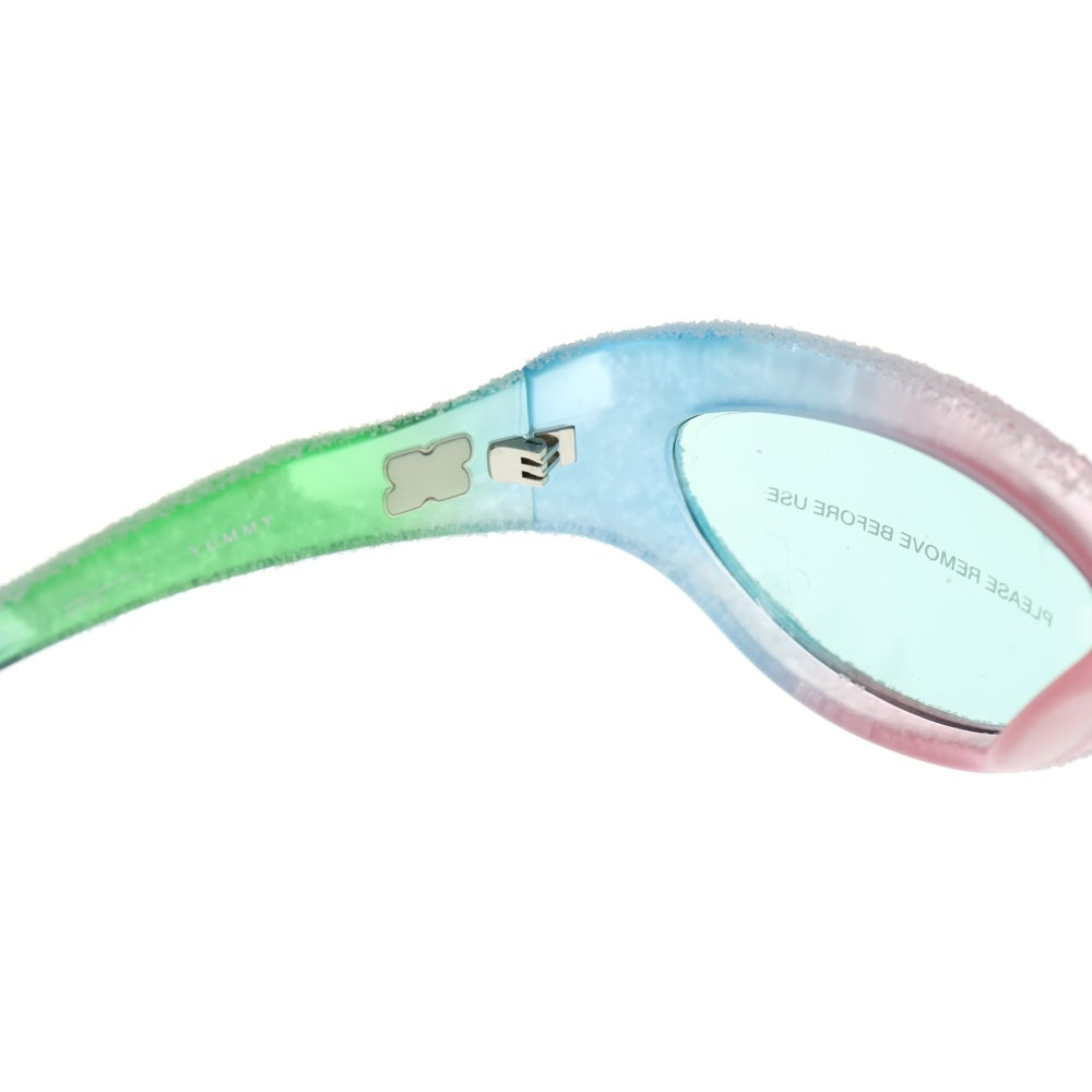 GENTLE MONSTER(ジェントルモンスター) 24SS YUMMY MG1 ヤミー グミモチーフ オーバルサングラス メガネ レインボー