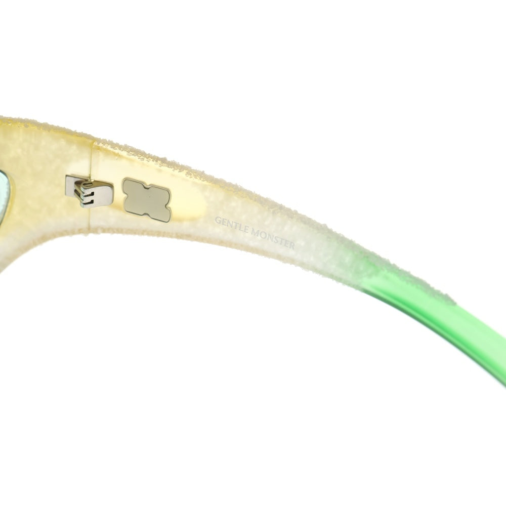 GENTLE MONSTER(ジェントルモンスター) 24SS YUMMY MG1 ヤミー グミモチーフ オーバルサングラス メガネ レインボー