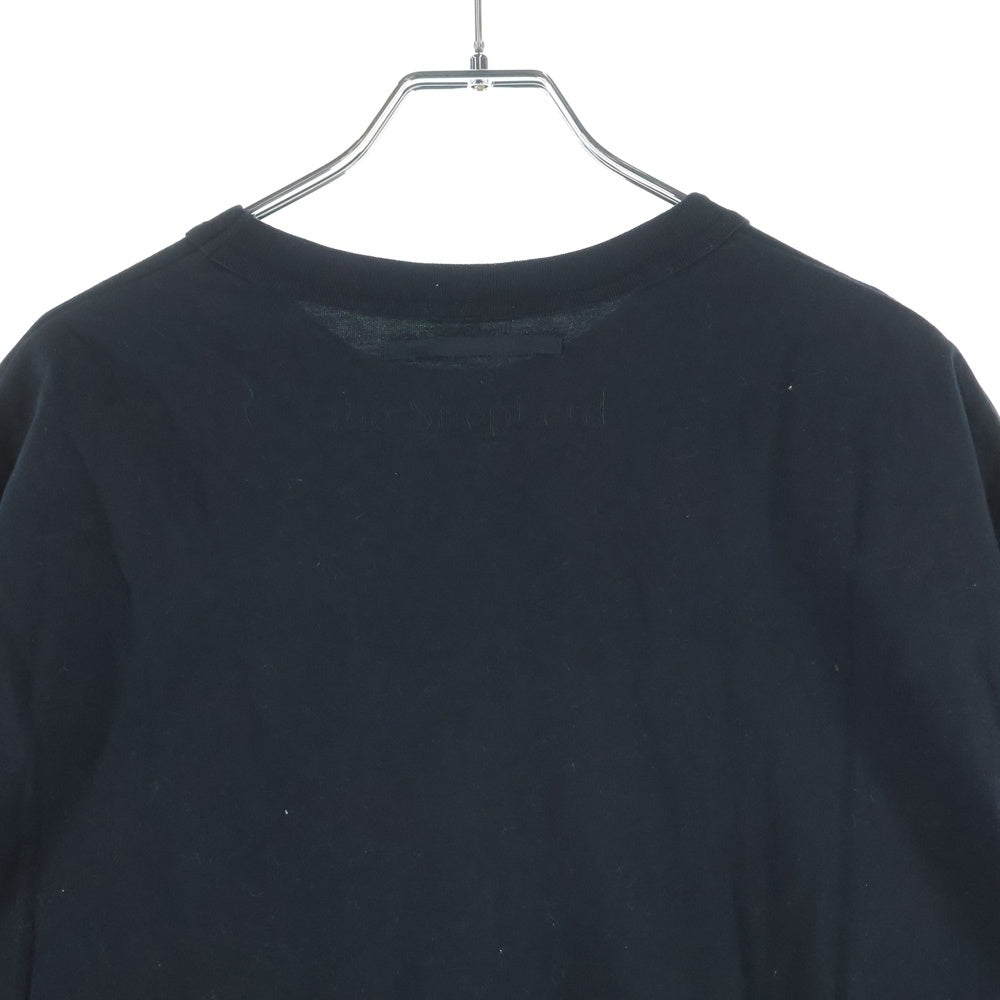 UNDERCOVER(アンダーカバー) 25SS THE SHEPHERD ザシェパード ドッグエンブロイダリー クルーネック半袖ポケットTシャツ カットソー ブラック US1E4891