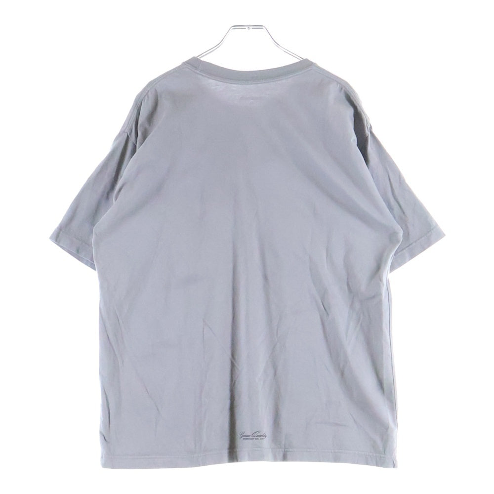 NEIGHBORHOOD(ネイバーフッド) 25AW NH.SS-1 TEE フロントロゴプリント クルーネック半袖Tシャツ カットソー グレー 252PCNH-ST01