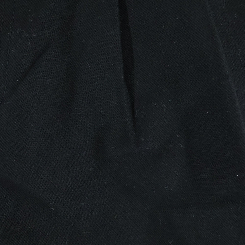 NEIGHBORHOOD(ネイバーフッド) 25SS BAGGY SILHOUETTE TWO TUCK PANTS バギーシルエット 2タック コットンパンツ ブラック 252AQNH-PTM04