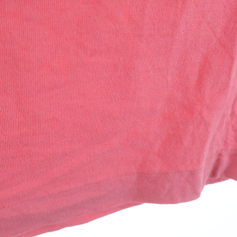PLAY COMME des GARCONS(プレイコムデギャルソン) AD2025 T-Shirt With Red Emblem レッドエンブレム クルーネック半袖Tシャツ カットソー ピンク AX-T272