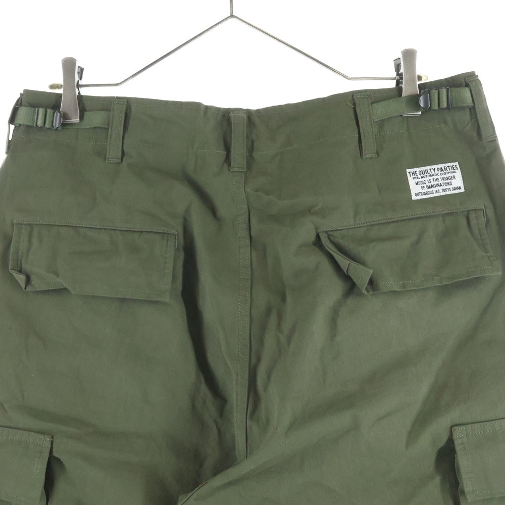 WACKO MARIA(ワコマリア) 23AW 6 POCKET TROUSERS 6ポケット トラウザーズ カーゴパンツ カーキ 23FW-WMP-PT03