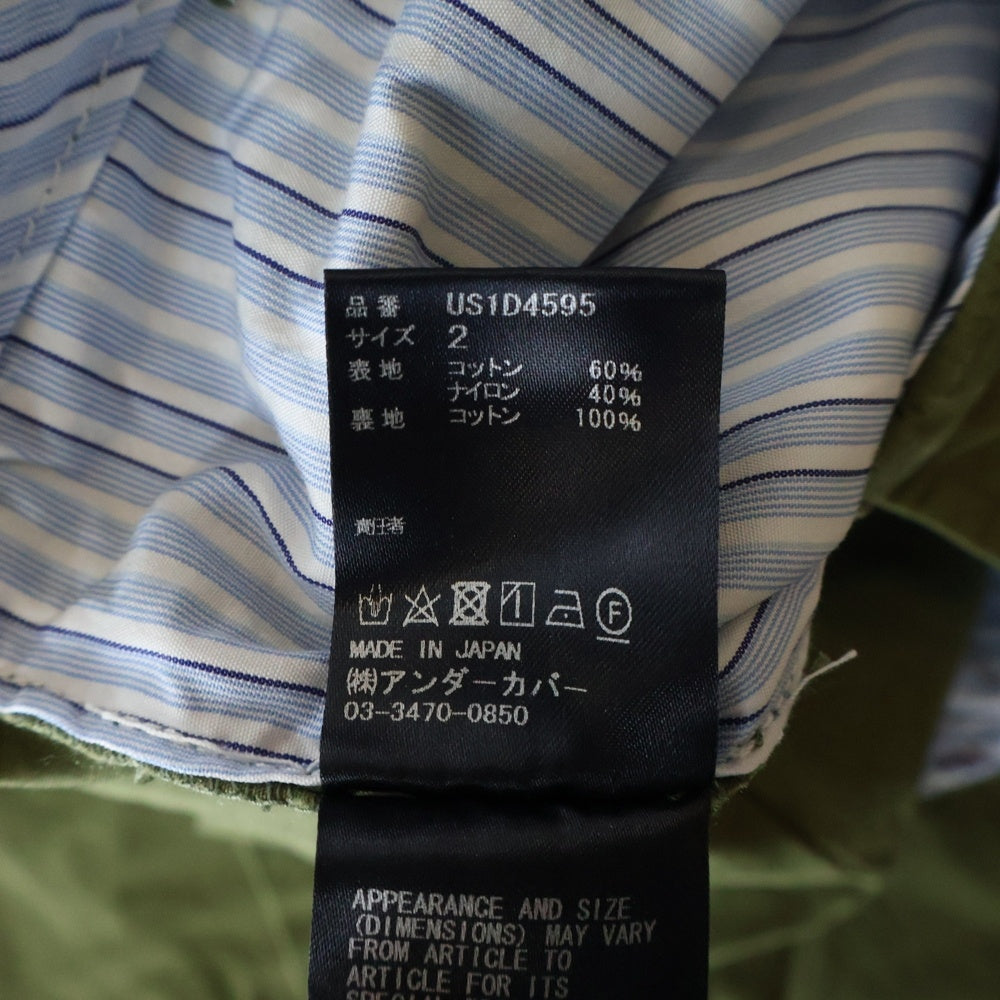 UNDERCOVER(アンダーカバー) 24SS THE SHEPHERD TAPERED CARGO TROUSERS ザシェパード テーパードカーゴトラウザーズ パンツ カーキ US1D4595