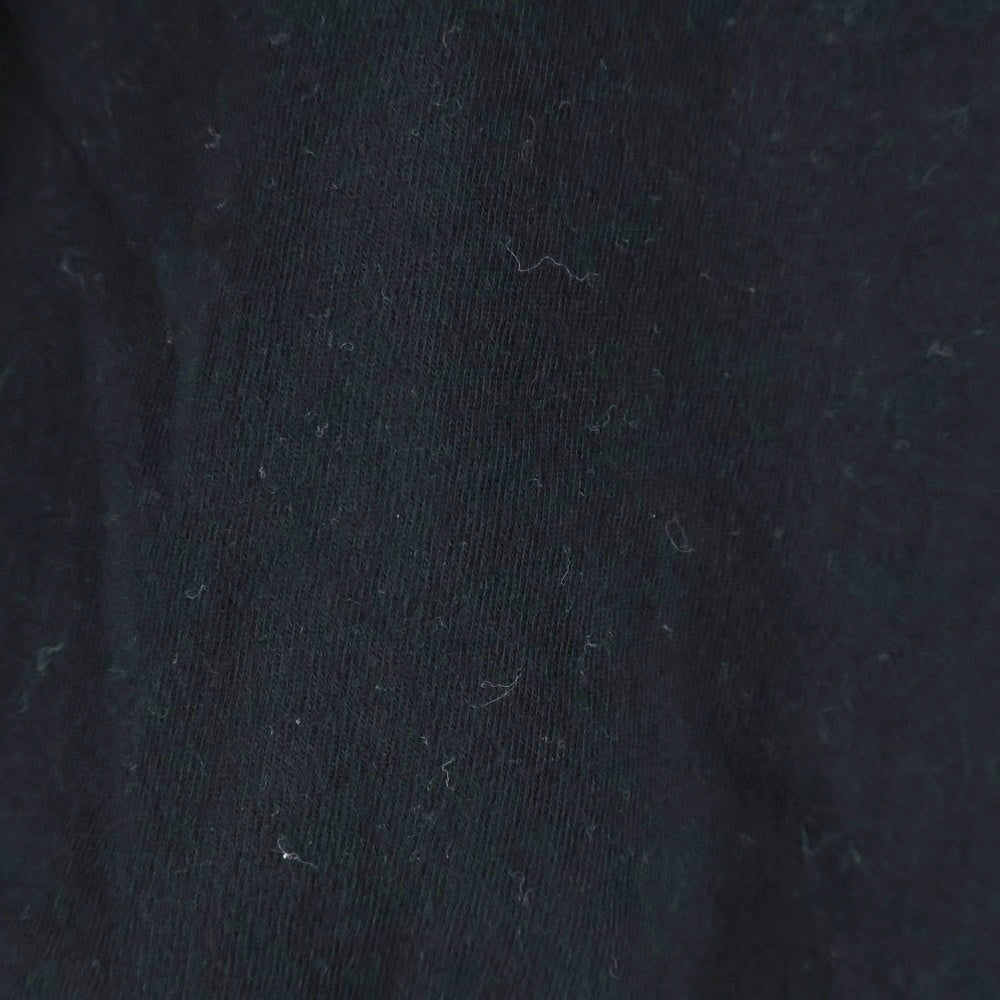 CHROME HEARTS(クロムハーツ) Scroll Logo L/S Pocket T-shirt スクロールロゴ 袖ロゴプリント クルーネック長袖ポケットTシャツ カットソー ブラック