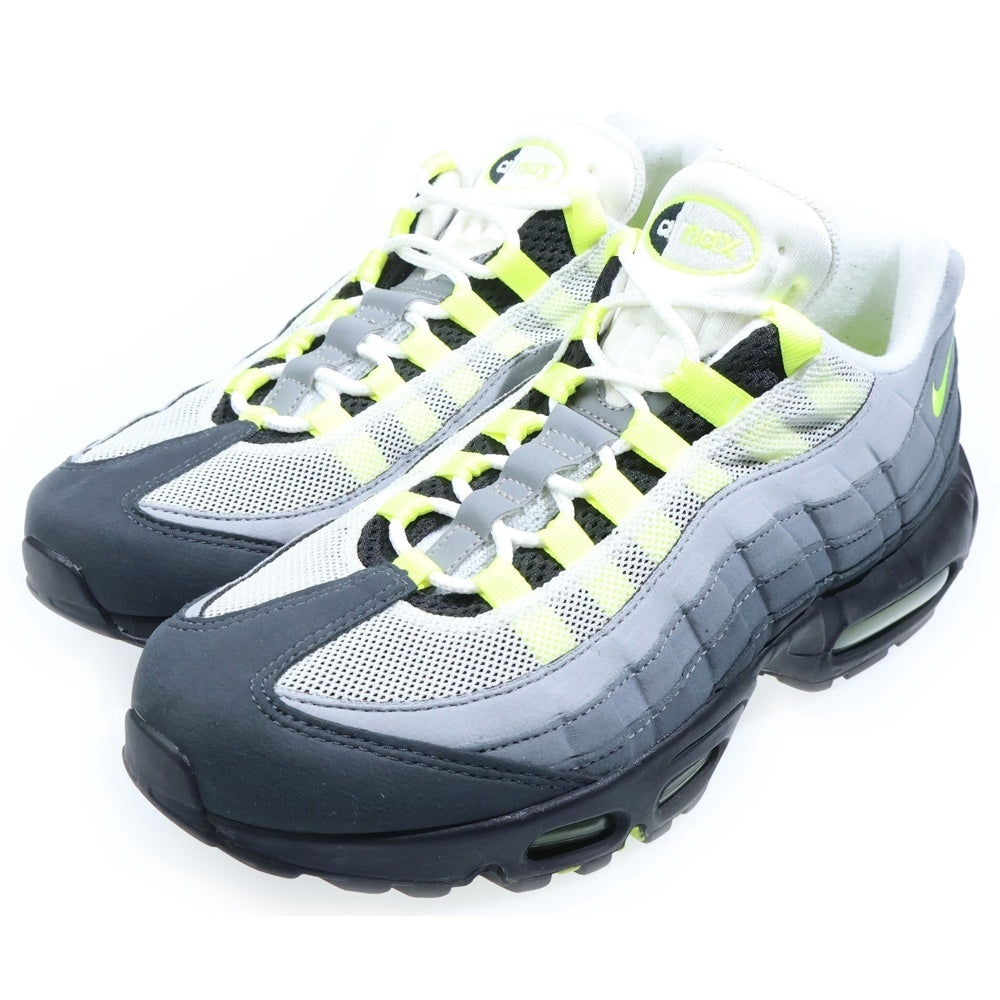 NIKE(ナイキ) AIR MAX 95 OG NEON YELLOW 2020 エアマックス ネオンイエロー ローカットスニーカー イエロー/グレー US9/27cm CT1689-001