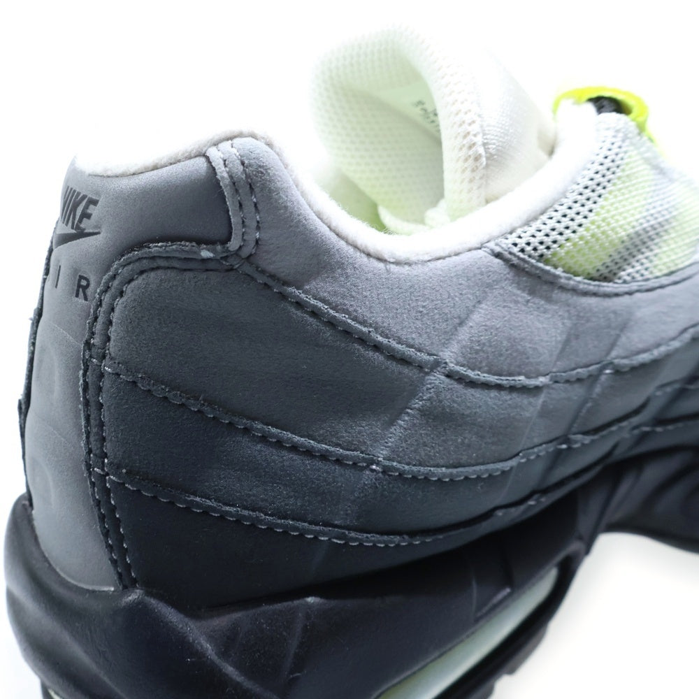 NIKE(ナイキ) AIR MAX 95 OG NEON YELLOW 2020 エアマックス ネオンイエロー ローカットスニーカー イエロー/グレー US9/27cm CT1689-001