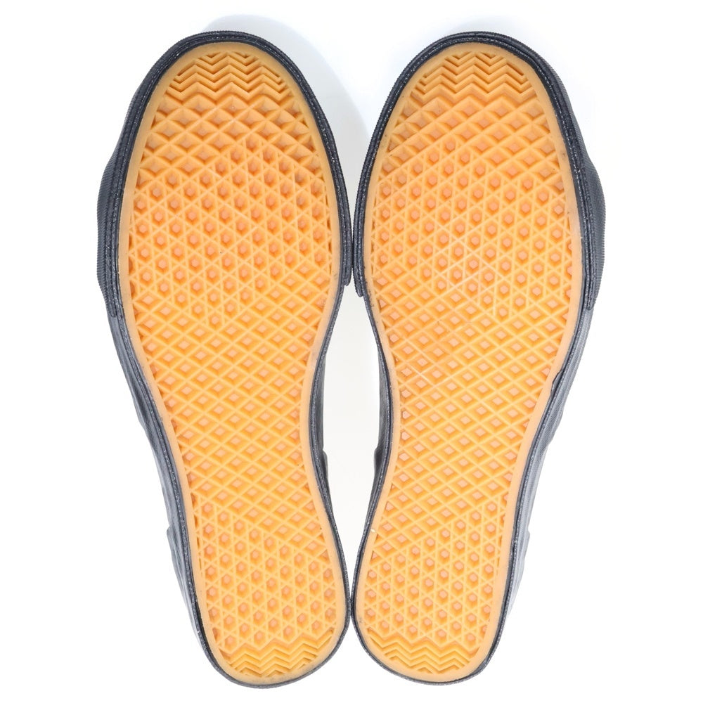 UNDERCOVER(アンダーカバー) 24AW カウハイド ロゴプリント ローカットスニーカー ブラック UC2D9F02