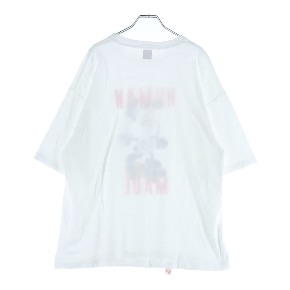 HUMAN MADE(ヒューマンメイド) ×VERDY ヴェルディ ロゴプリント 半袖Tシャツ カットソー ホワイト