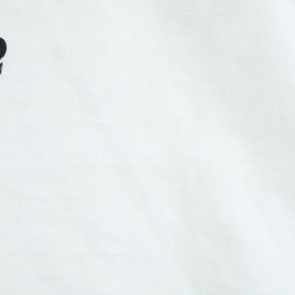 HUMAN MADE(ヒューマンメイド) ×ASAP ROCKY HUMAN TESTING TEE エイサップロッキー ロゴプリント 半袖Tシャツ カットソー ホワイト