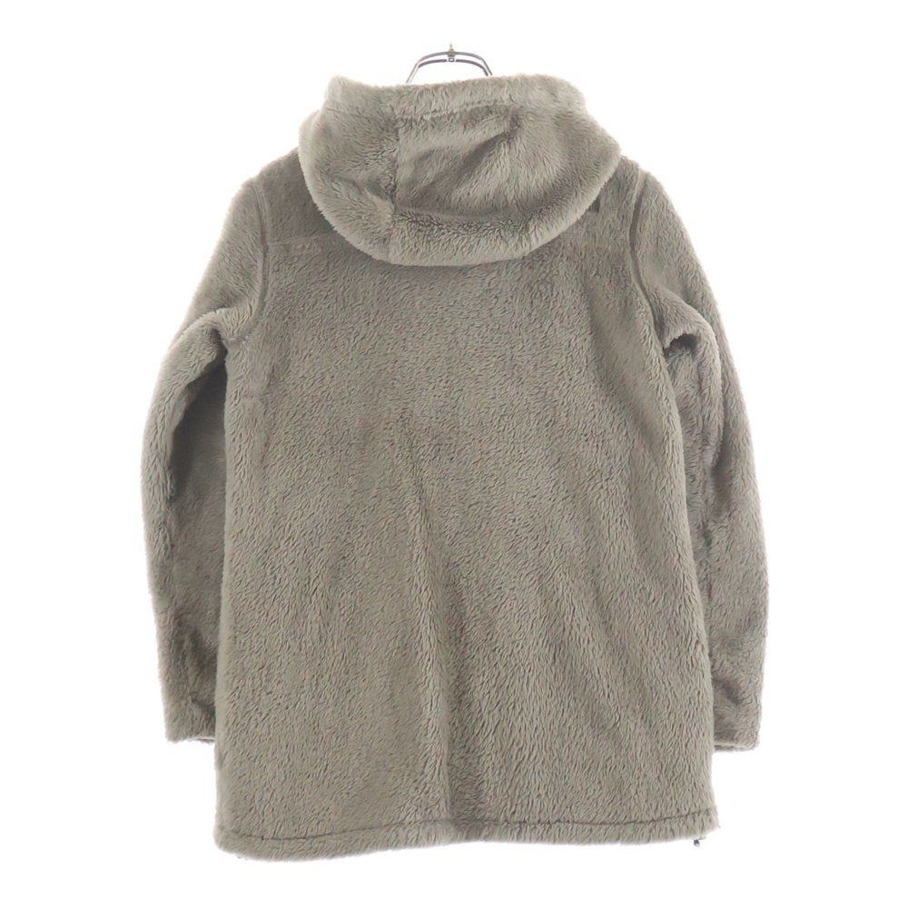 THE NORTH FACE(ザノースフェイス) VERSA LOFT LONG バーサロフト ダブルポケット ジップアップ フーデット ボアフリースジャケット ベージュ NAW61205