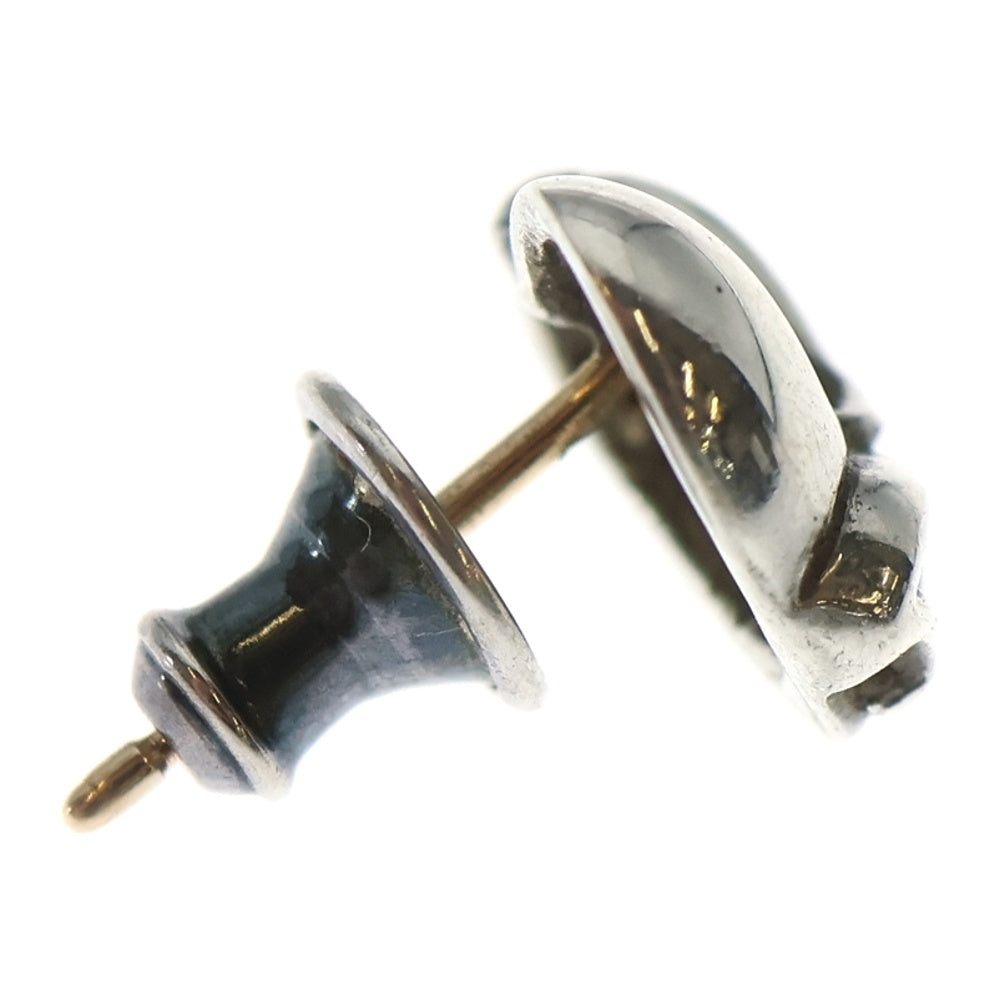 CHROME HEARTS(クロムハーツ) STUD HEART ハート スタッドピアス シルバー BCA112