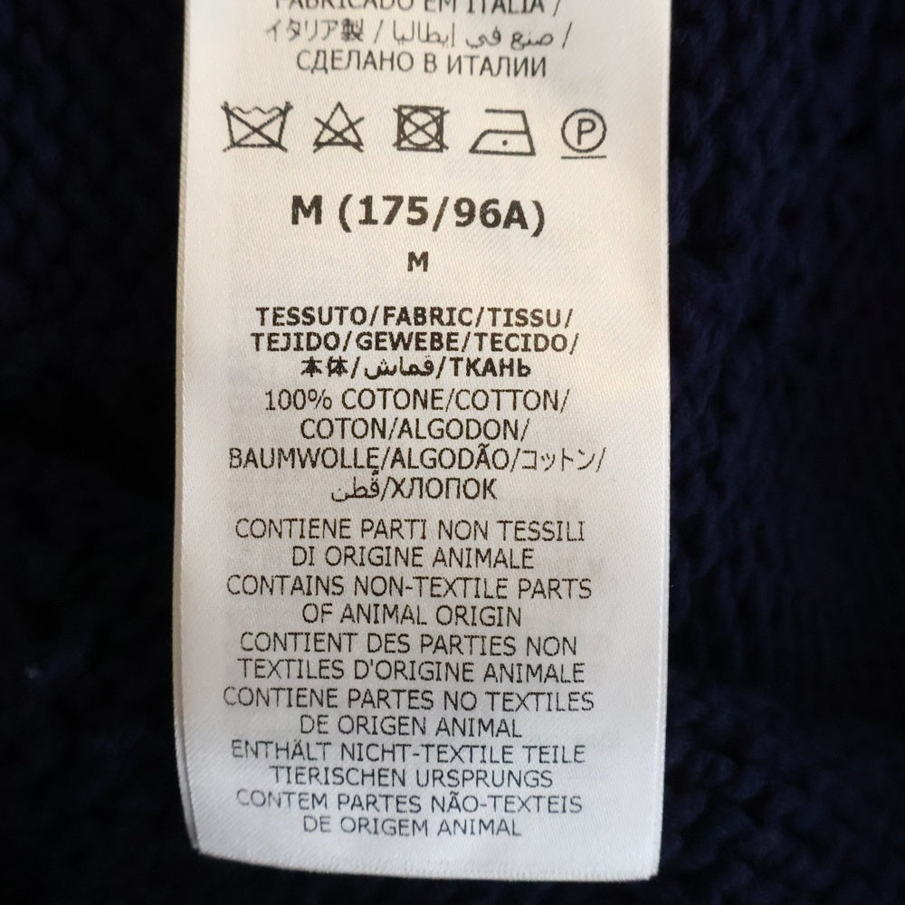GUCCI(グッチ) GGロゴ ローゲージ ニットカーディガン ネイビー 692156 XKCBA