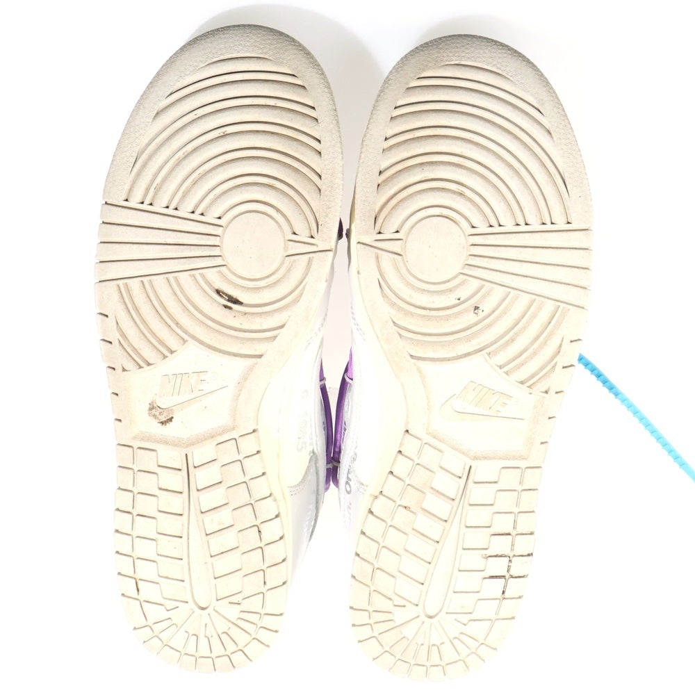 NIKE(ナイキ) ×OFF WHITE DUNK LOW オフホワイト ダンク ローカットスニーカー マルチカラー US10/28cm DM1602-125