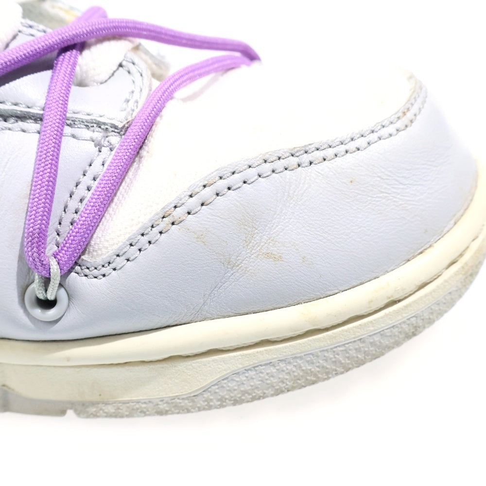 NIKE(ナイキ) ×OFF WHITE DUNK LOW オフホワイト ダンク ローカットスニーカー マルチカラー US10/28cm DM1602-125