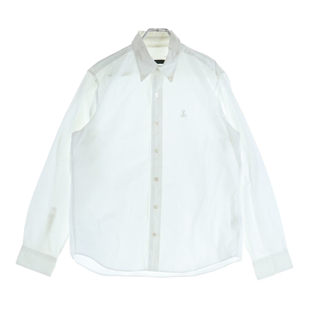 SOPHNET.(ソフネット) 20SS THOMAS MASON BASIC B.D SHIRT ベーシック ボタンダウン 長袖シャツ ホワイト SOPH-200031