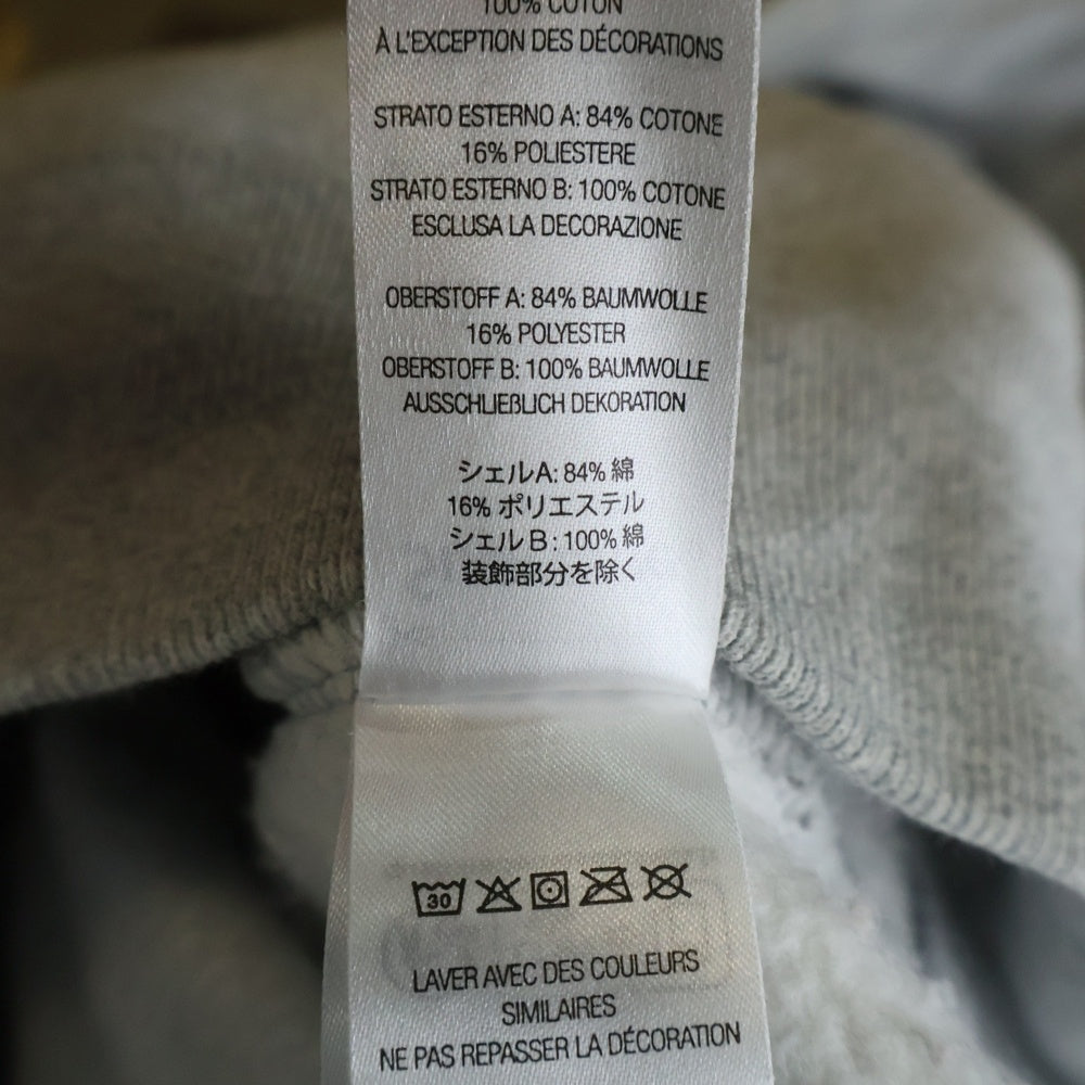 SUPREME(シュプリーム) 23AW Big Logo Jacquard Hooded Sweatshirt ビッグロゴ ジャガード プルオーバー スウェットパーカー フーディ グレー