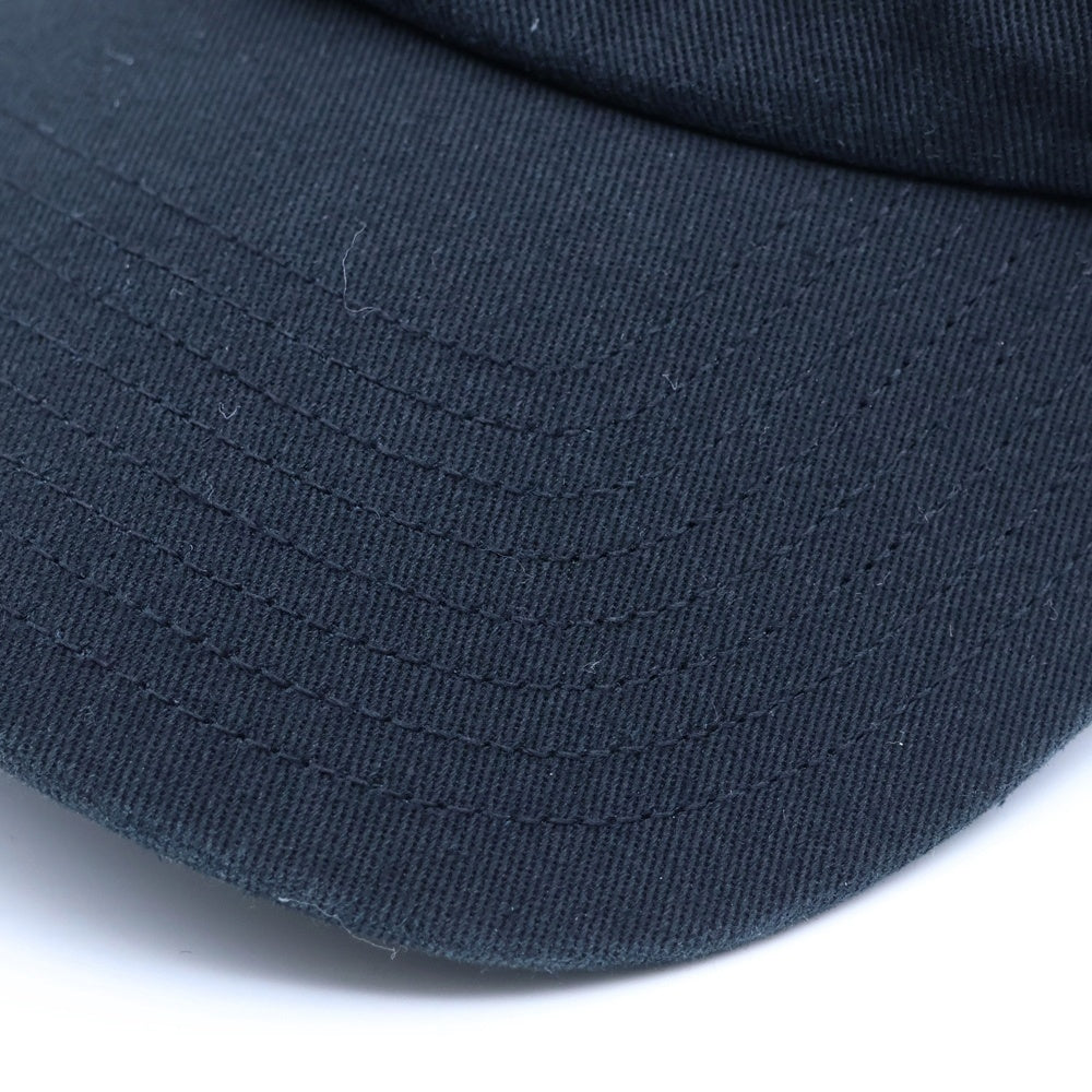 NO BRAND(ノーブランド) sporty&Rich (スポーティアンドリッチ) LA HAT FADED BLACK エルエーハット フェイデッドブラック 6パネルベースボールキャップ 帽子