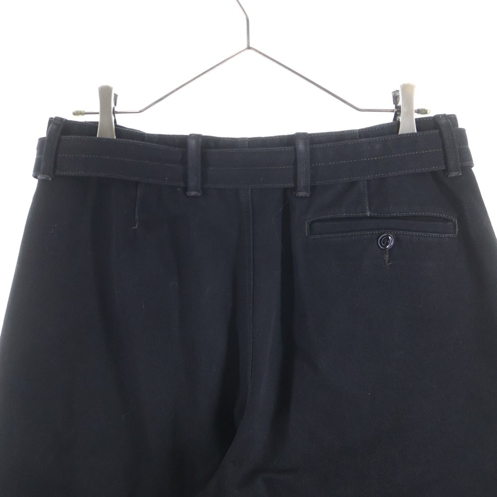 LEMAIRE(ルメール) 21AW TWISTED BELTED PANTS ツイステッド ベルテッド ジップフライデニムパンツ ブラック M213 PA137 LD069