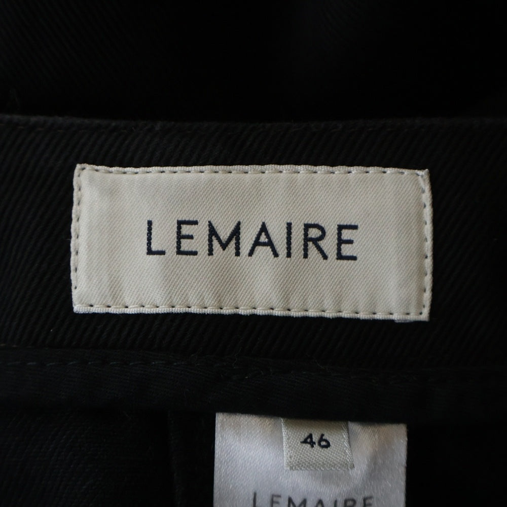 LEMAIRE(ルメール) 21AW TWISTED BELTED PANTS ツイステッド ベルテッド ジップフライデニムパンツ ブラック M213 PA137 LD069