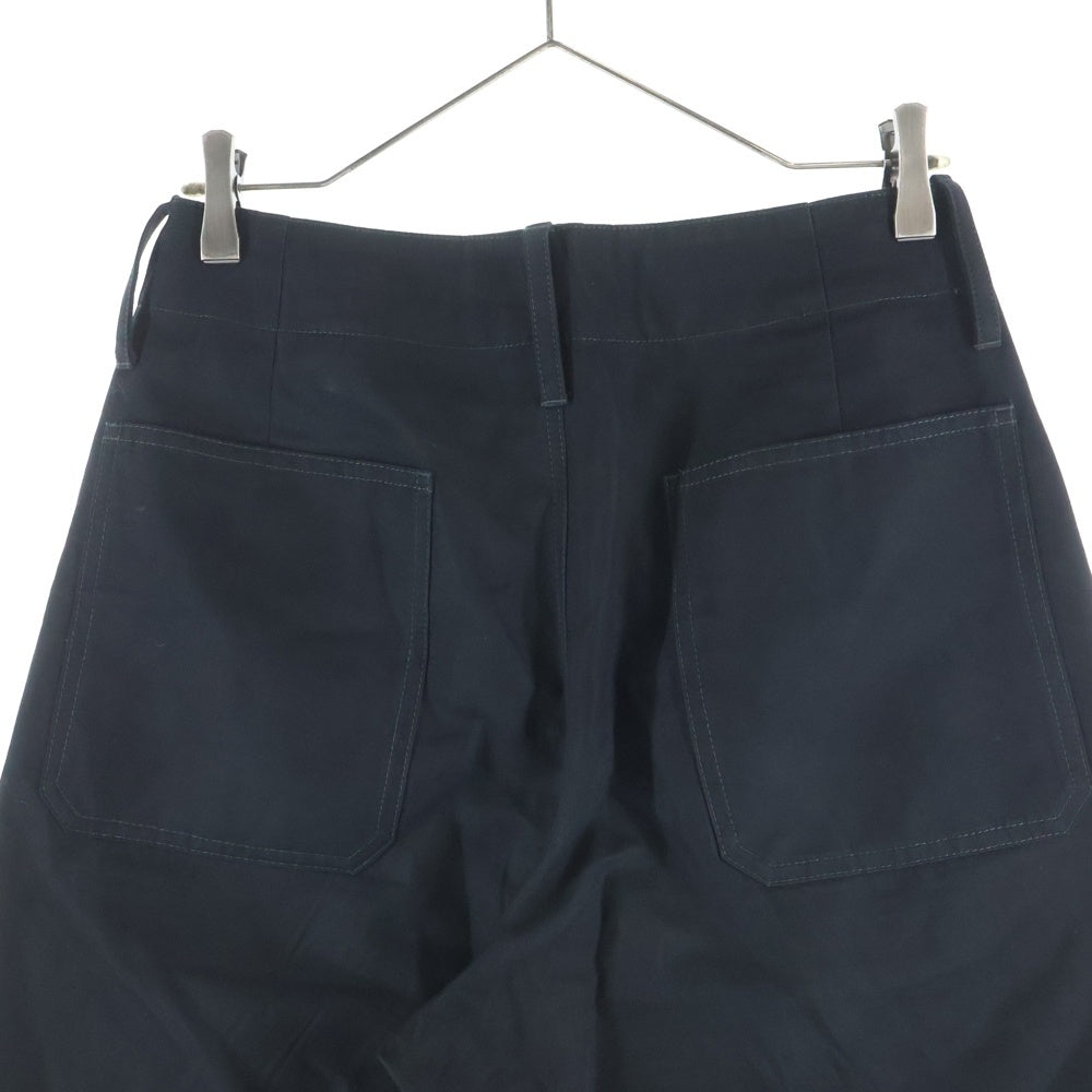 LEMAIRE(ルメール) BIG CHINO PANTS リネン混 ビッグチノパンツ ブラック PA1207 LF1350