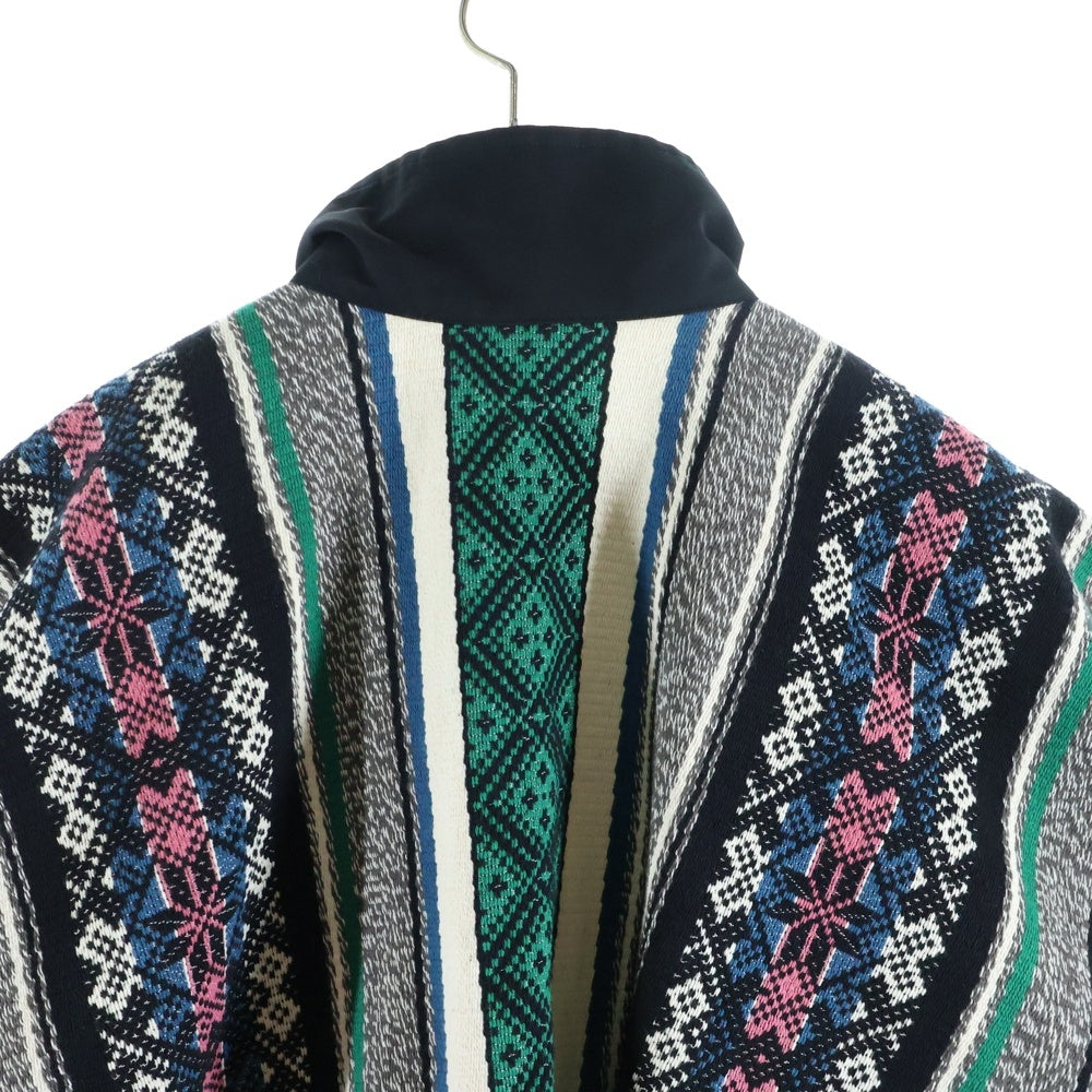 Sacai(サカイ) 22SS Rug Jacquard Blouson ラグ ジャガード フリンジ