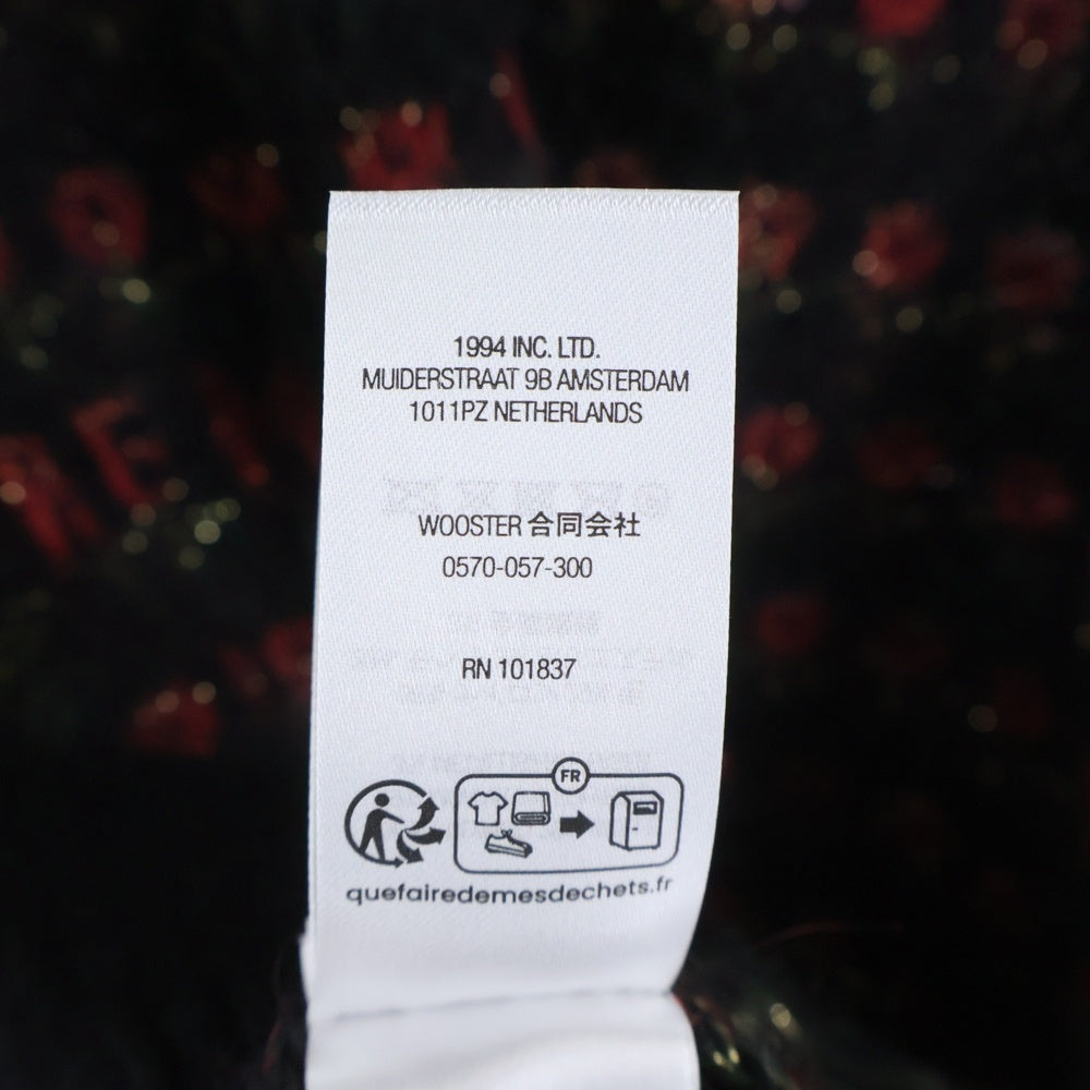 SUPREME(シュプリーム) 25AW Flowers Metallic Sweater フラワーズ メタリック ニットスウェット セーター ブラック/レッド