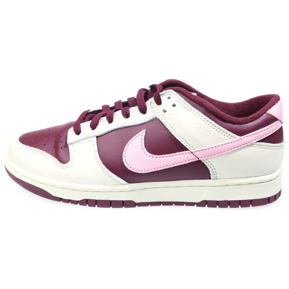 NIKE(ナイキ) DUNK LOW VALENTINE'S DAY ダンク ヴァレンタインデイ ローカットスニーカー バーガンディー/ベージュ US9/27cm DR9705-100
