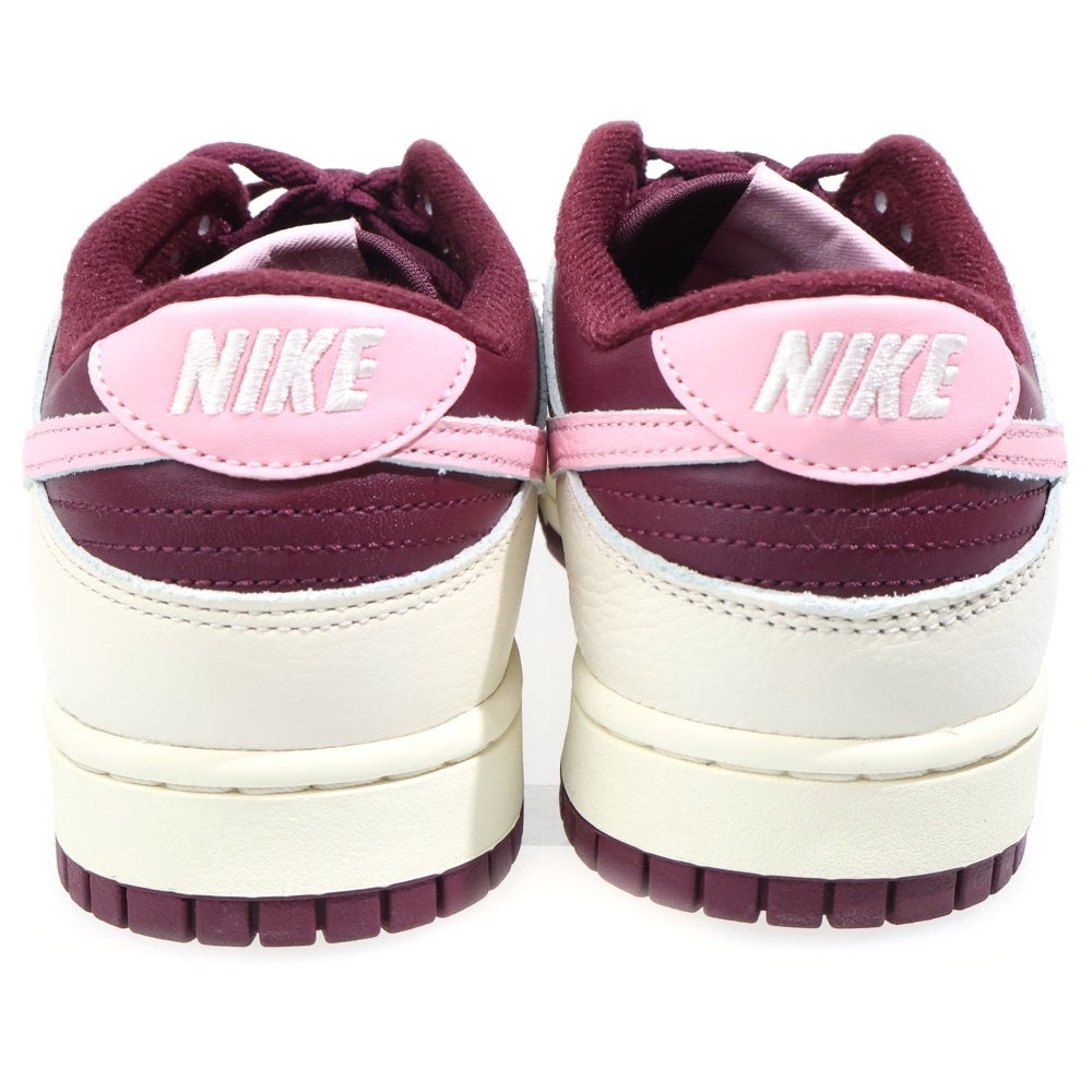 NIKE(ナイキ) DUNK LOW VALENTINE'S DAY ダンク ヴァレンタインデイ ローカットスニーカー バーガンディー/ベージュ US9/27cm DR9705-100