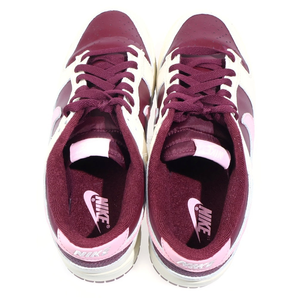 NIKE(ナイキ) DUNK LOW VALENTINE'S DAY ダンク ヴァレンタインデイ ローカットスニーカー バーガンディー/ベージュ US9/27cm DR9705-100
