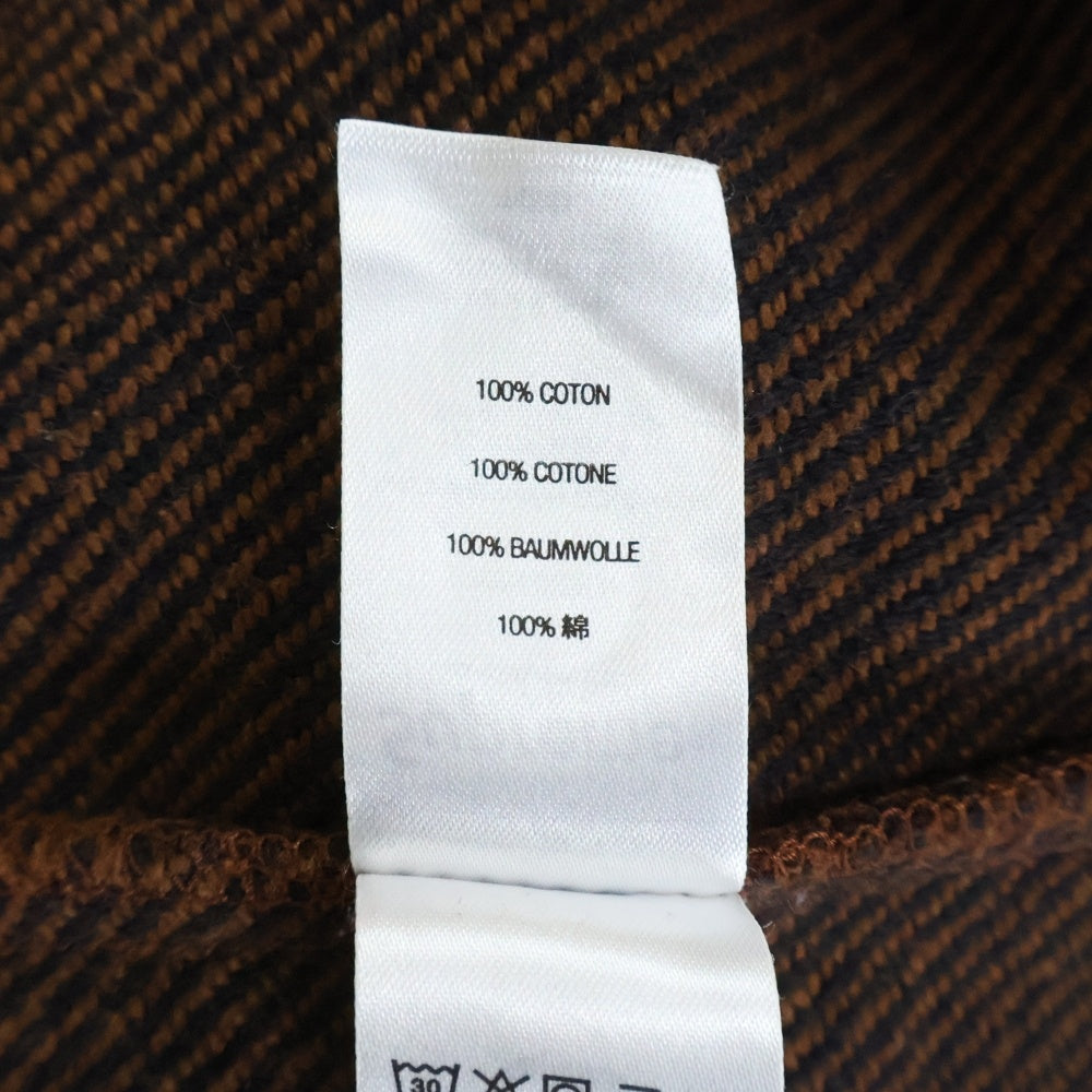 SUPREME(シュプリーム) 22AW Brushed Flannel Twill Shirt ブラッシュドフランネルツイル 長袖シャツ ブラウン