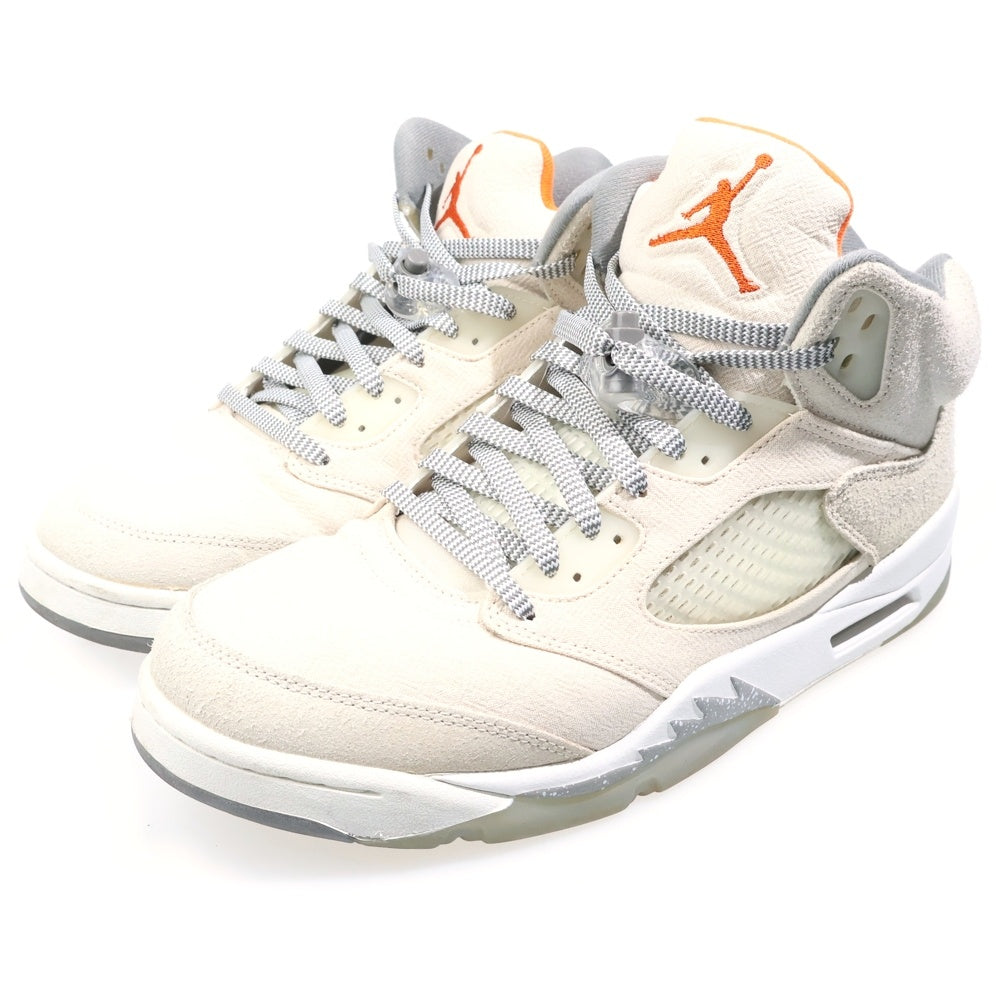 NIKE(ナイキ) AIR JORDAN 5 RETRO SE CRAFT エア ジョーダン5 レトロ クラフト ミッドカットスニーカー ベージュ US11/29cm FD9222-180