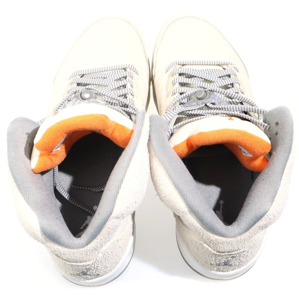 NIKE(ナイキ) AIR JORDAN 5 RETRO SE CRAFT エア ジョーダン5 レトロ クラフト ミッドカットスニーカー ベージュ US11/29cm FD9222-180
