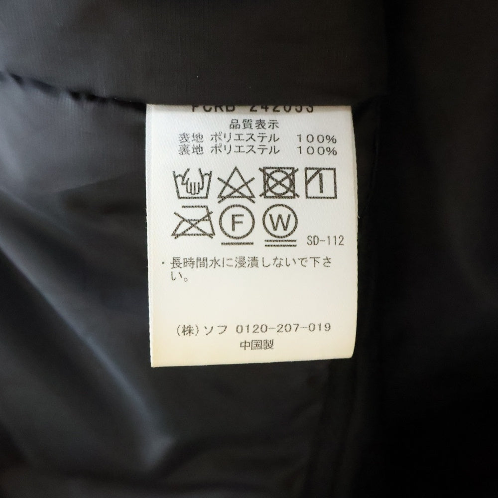 F.C.R.B.(エフシーアールビー) 24AW INSULATED VENTILATION JACKET インサレーションベンチレーションジャケット ジップアップジャケット ネイビー FCRB-242053