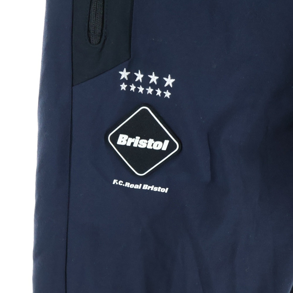 F.C.R.B./F.C.Real Bristol/FCRB(エフシーアールビー/エフシーレアルブリストル) 21AW LYCRA TRACK PANTS ライクラ ナイロントラックパンツ ネイビー FCRB-212057